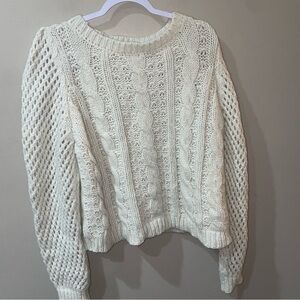 LoveShackFancy Rosie cable sweater